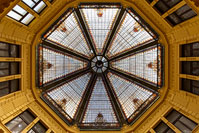 Interior of Oktogon passage in the center of town Zagreb, Croatia