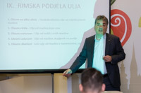 One of many lectures and workshops held on Olive festival in Zagreb 2019, Croatia