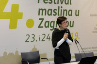 Jedno od mnogih predavanja i radionica održanih na festivalu maslina u Zagrebu 2019