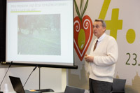 One of many lectures and workshops held on Olive festival in Zagreb 2019, Croatia