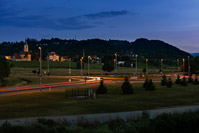 Road illumination of place Sveta Nedelja and it's surroundings, Zagreb/Croatia