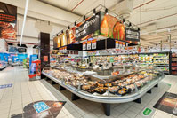 Rasvjeta za Super Konzum Špansko, Zagreb/Hrvatska