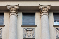 Recovery and renovation of street and court facade and a part of roof of an building in Marticeva street, Zagreb/Croatia