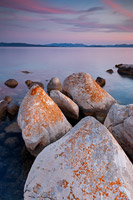 Sunset above island Ugljan, Dalmatia, Croatia