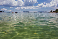 Plaža Južna luka kraj mjesta Muline na otoku Ugljanu, Dalmacija/Hrvatska