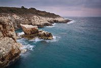 South wind blowing at Cape Kamenjak, Istria, Croatia