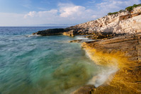 Otok Proizd kraj mjesta Vela Luka, Dalmacija/Hrvatska