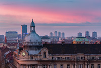 Panorama donjeg grada, Zagreb/Hrvatska