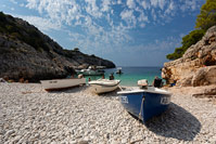 Plaža Pritišćina na otoku Visu, Dalmacija/Hrvatska