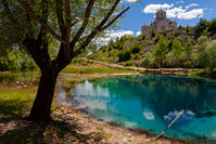 Orthodox church of Holy Salvation above the source of river Cetina, Dalmatia, Croatia